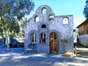 Historical building serves as the Mercey Hot Springs resort office,REACH San Benito Parks to visit Panoche Hills - Mercey Office